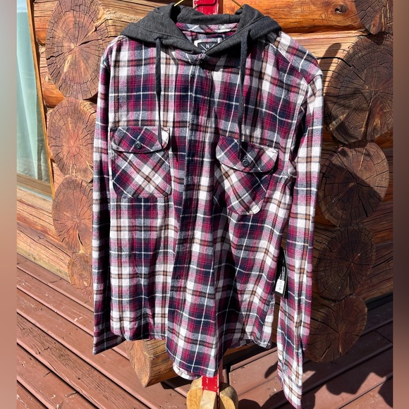 North Western Co. Button up/hoodie. Size M - Picture 2 of 3
